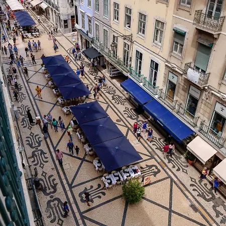 Augusta 229-5e-city Center Apt- Balcony & Elevator Apartman Lisboa